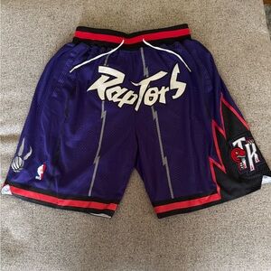 Just Don Purple Raptors Shorts